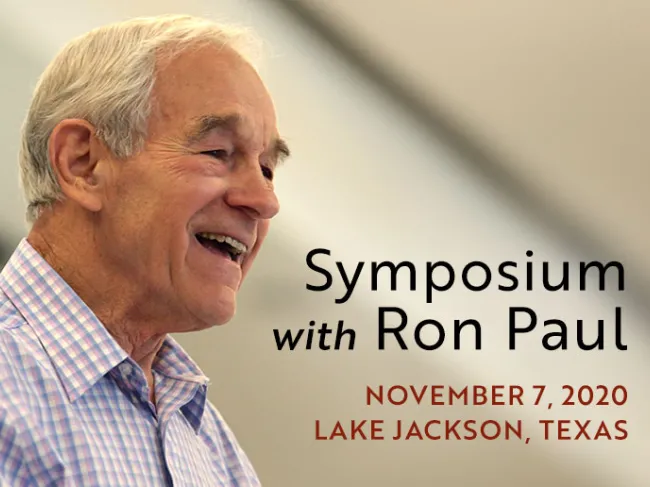 Symposium with Ron Paul 2020